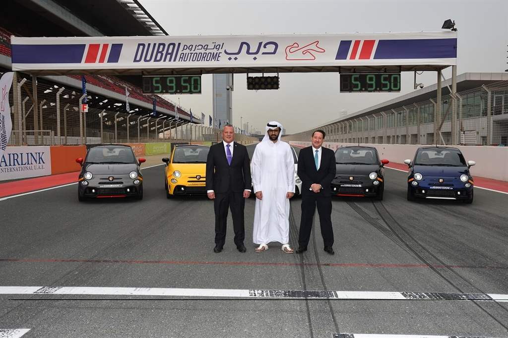 Το Dubai Autodrome κινείται με Abarth