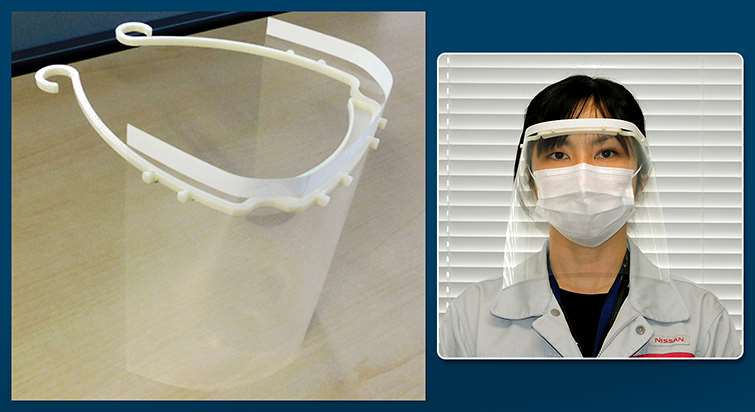 Η Nissan θα κατασκευάζει ασπίδες προσώπου