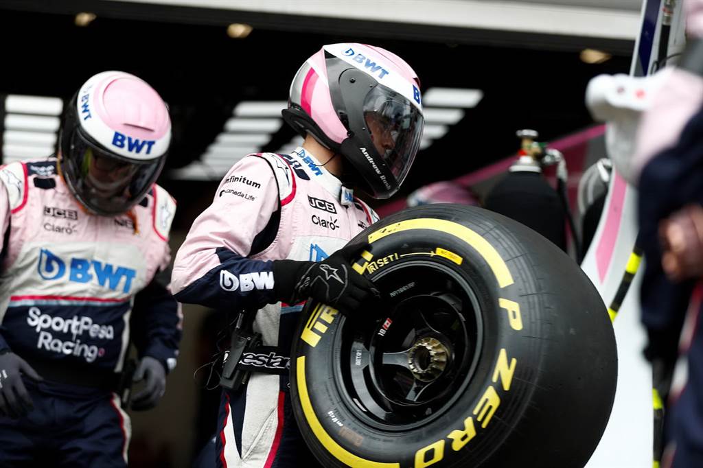 tire tyre Formula 1 Βελγικό GP 2020