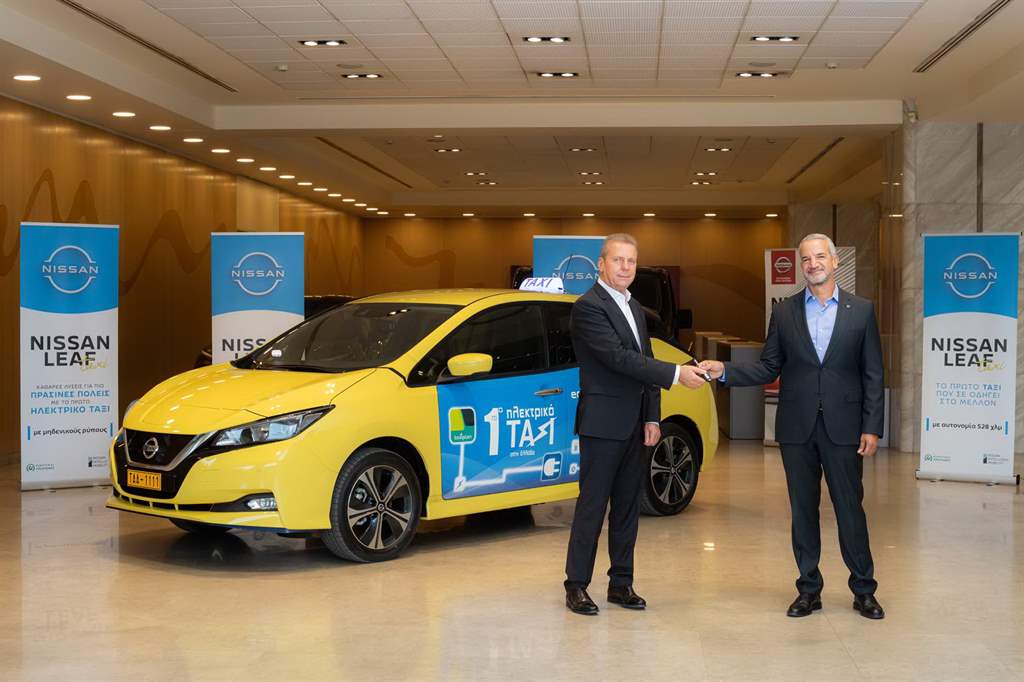 Το πρώτο αμιγώς ηλεκτρικό ταξί στην Ελλάδα