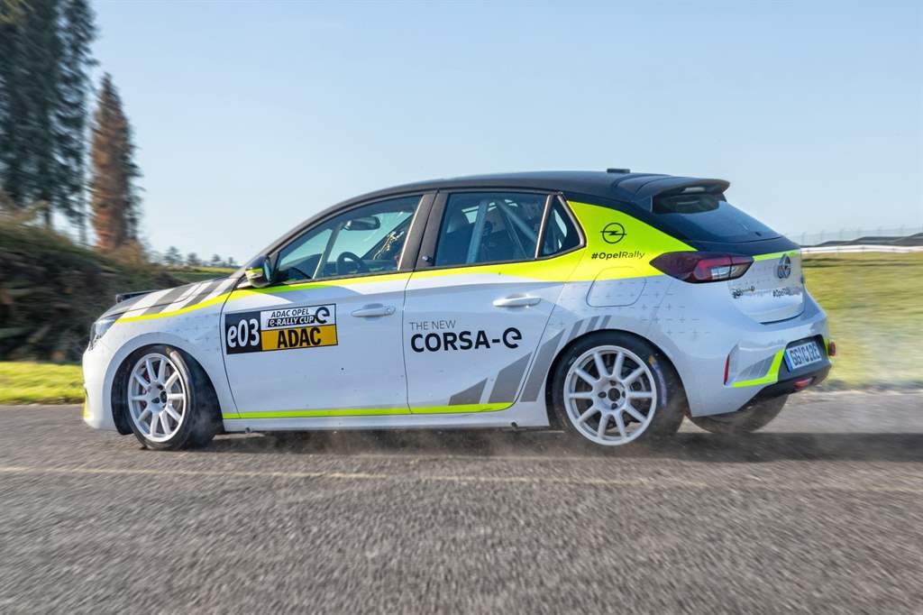 Το νέο Opel Corsa-e Rally σε πλήρη δράση
