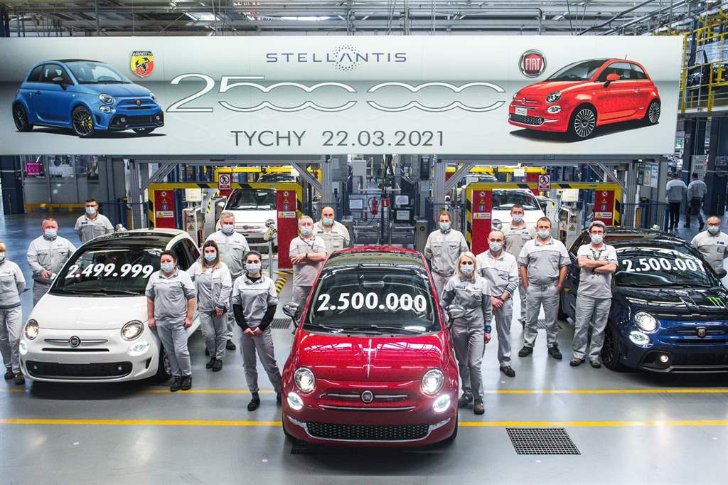Οι Πολωνοί κατασκεύασαν 2,5 εκατ. Fiat 500