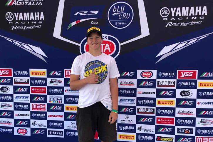 Mugello  Γιάννης Περιστεράς Yamaha R3 bLU cRU FIM European Cup 2021