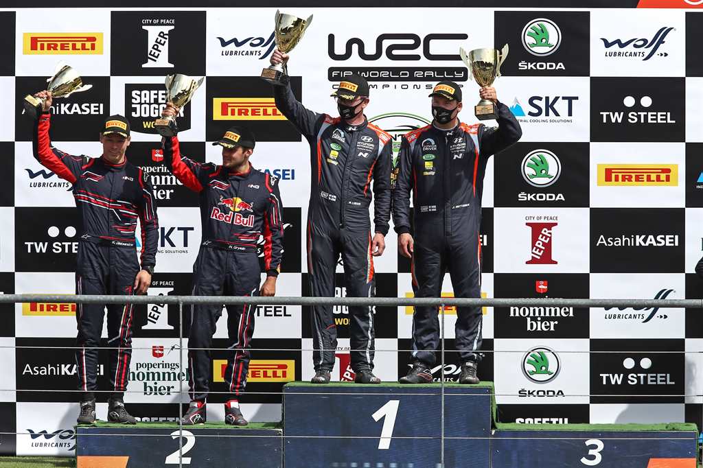 Εντυπωσιακή Νίκη για την Hyundai στο Ypres Rally Belgium