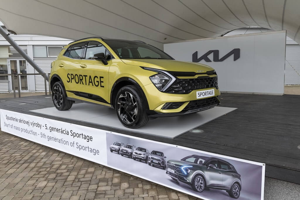 Η Kia ξεκινά την ευρωπαϊκή παραγωγή του ολοκαίνουργιου Sportage