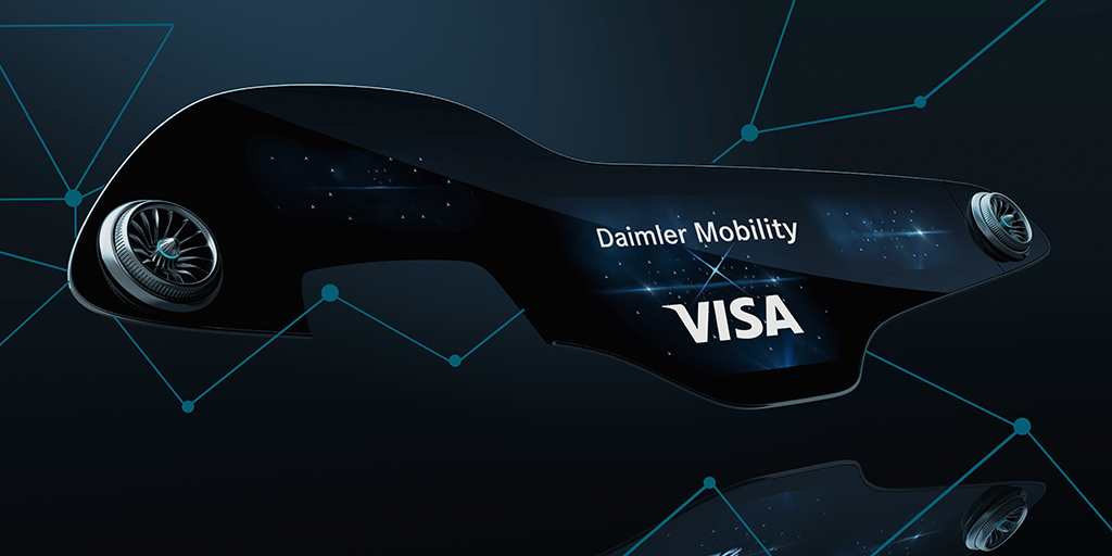 Η Daimler Mobility και η Visa εγκαινιάζουν παγκόσμια τεχνολογική συνεργασία