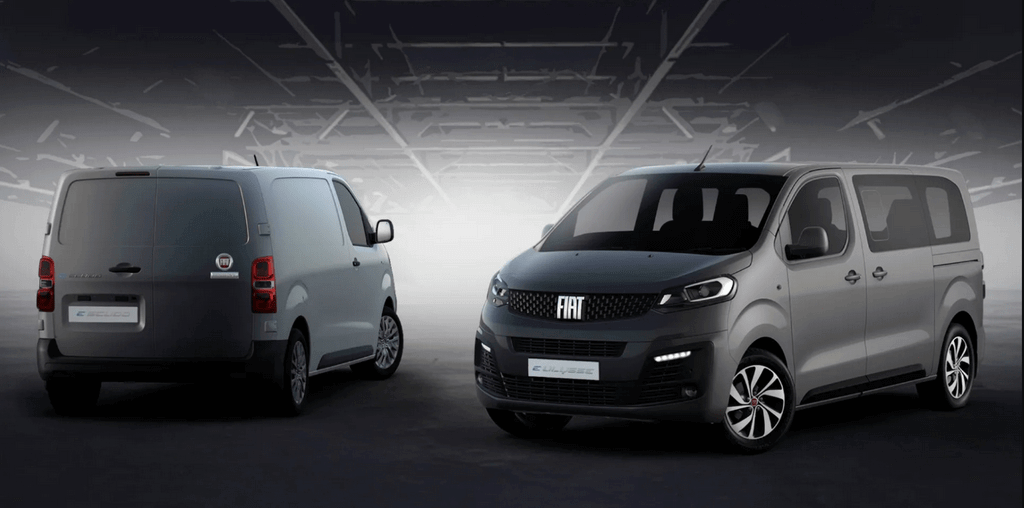 ενός πολυμορφικόυ minivan της Fiat και ενός μικρομεσαίου ελαφρού επαγγελματικού οχήματος της Fiat Professional H Stellantis ανακοινώνει τα νέα Fiat Professional Scudo και Fiat Ulysse