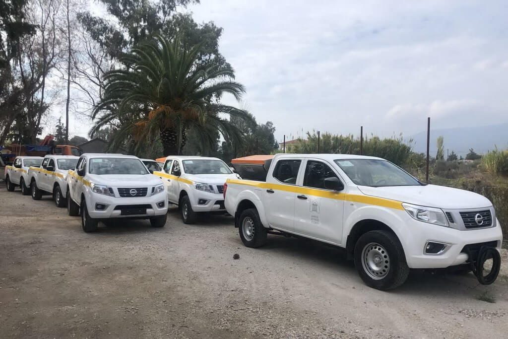 O Δήμος Δυτικής Λέσβου ενισχύει τις υπηρεσίες του με Nissan NAVARA