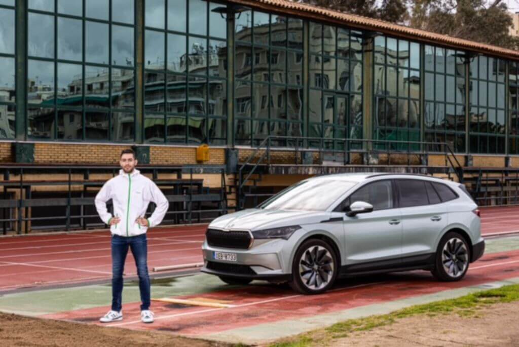 Η Kosmocar-SKODA χορηγός του Μίλτου Τεντόγλου, χρυσού Ολυμπιονίκη του Τόκιο 