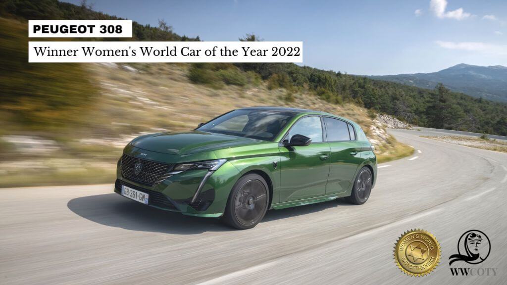 Το νέο Peugeot 308 αναδείχθηκε Women’s World Car of the Year 2022!