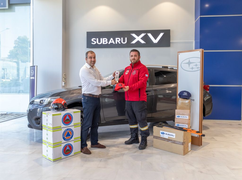 Η Subaru – Πλειάδες Motors στηρίζει τους εθελοντές πυροσβέστες 