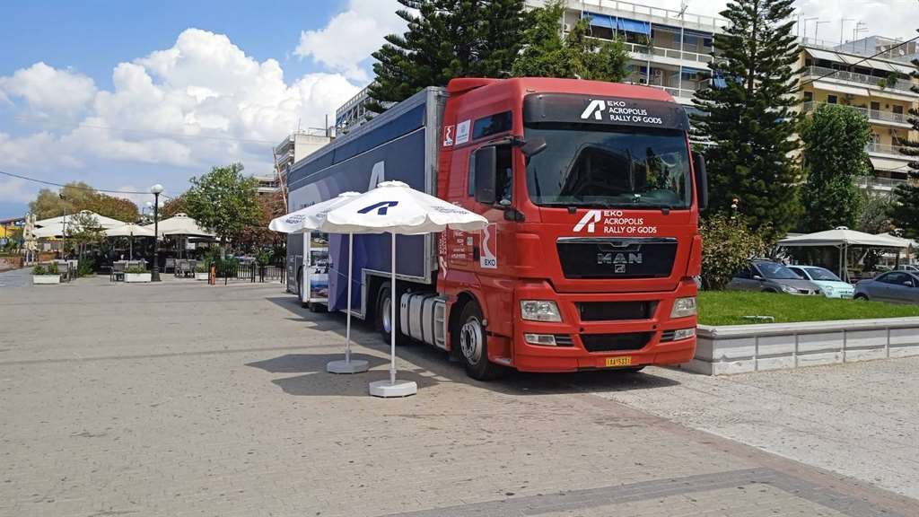 Συνεχίζεται η περιοδεία του EKO Acropolis Rally Road Truck 