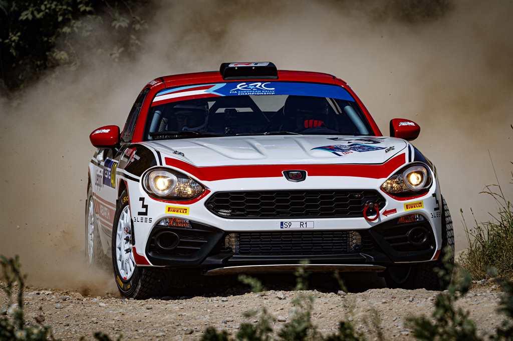 02_Dariusz Polonski - Lukasz Sitek (POL - Rallytechnology) - Abarth 124 rally - Rally Liepaja