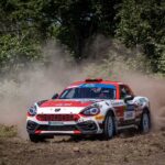 05_Marin Rada - Jaroslav Jugas (CZE - Agrotec) - Abarth 124 rally - Rally Liepaja