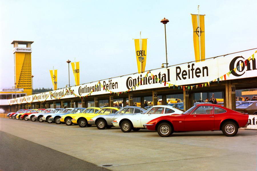 50 years Opel GT 16