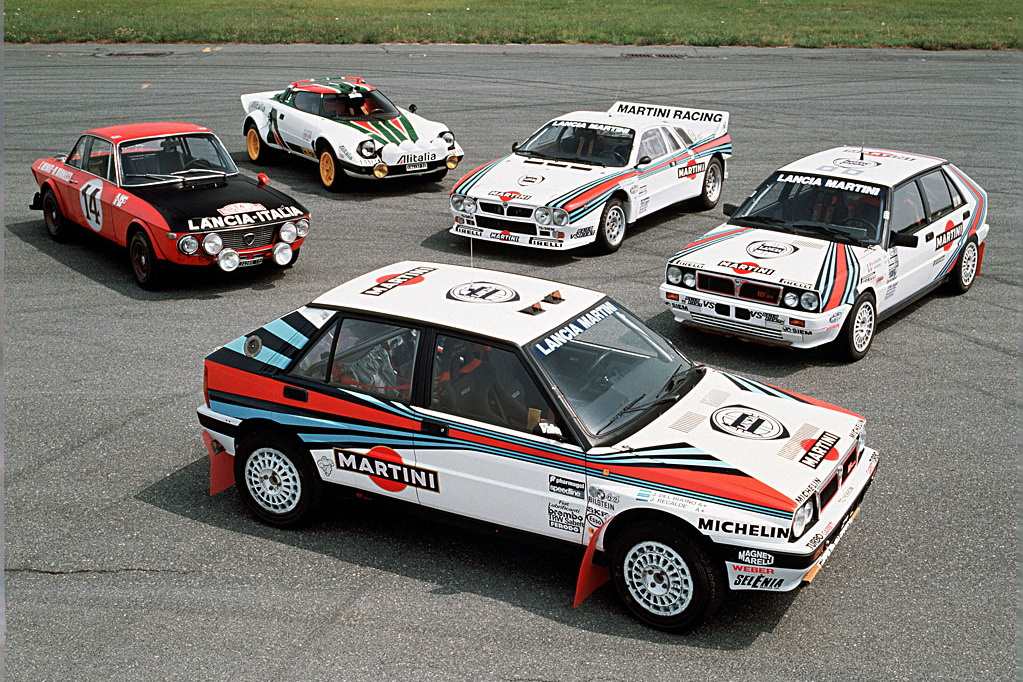 6. Lancia Rally Range