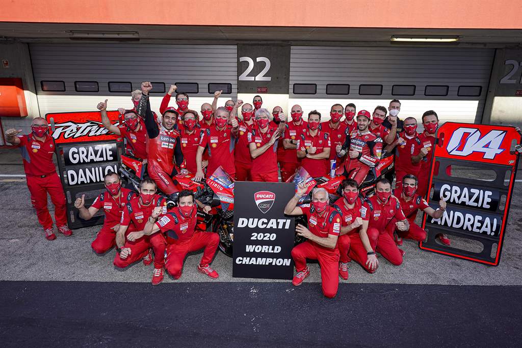 DUCATI 2020 CONSTRUCTORS TITLE