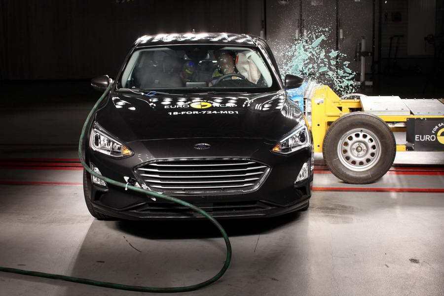 Focus Euro NCAP crash test 14
