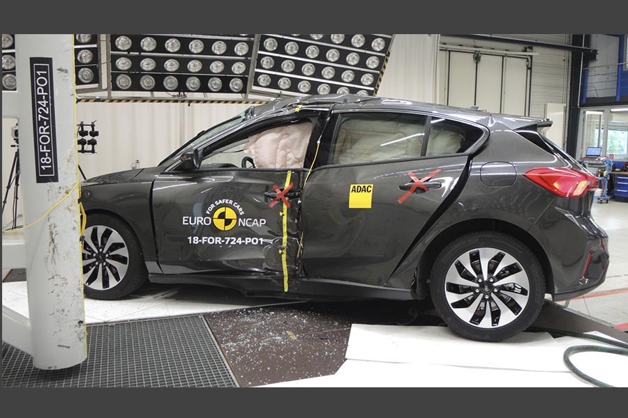 Focus Euro NCAP crash test 17