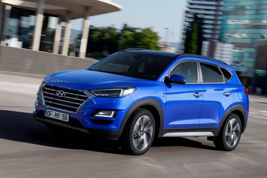 Hyundai Tucson 48 volt diesel hybrid 14
