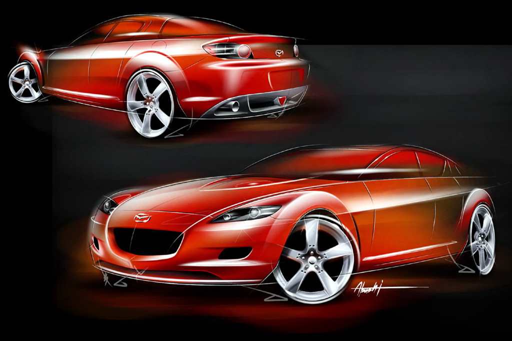 Mazda_RX-8_Sketch