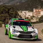 Rally Corsica Skoda Fabia R5 10
