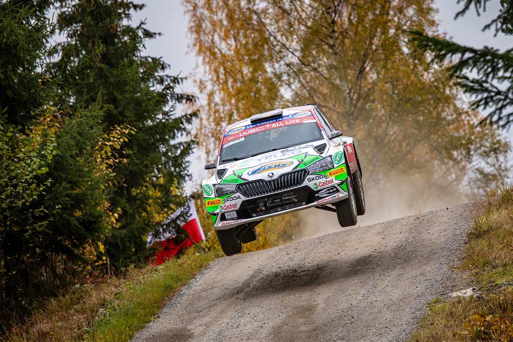 SKODA FABIA RALLY2 EVO - WRC FINLAND - EMIL LINDHOLM-REETA HAMALAINEN_1