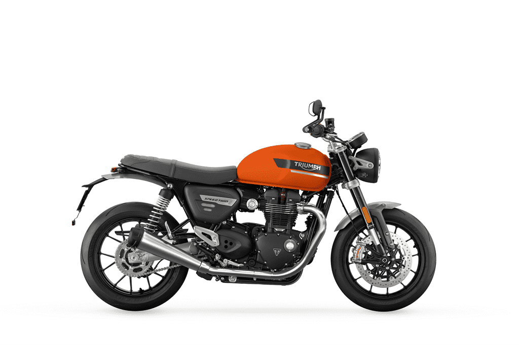 Speed Twin 1200_MY23_Matt Baja Orange_RHS