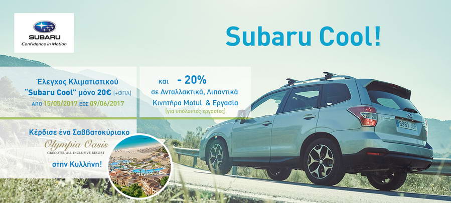 Subaru Cool Elegxos Air Condition
