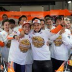 Team celebration