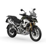 Tiger 1200 Rally Pro_MY22_Matt Khaki_Angle RHS