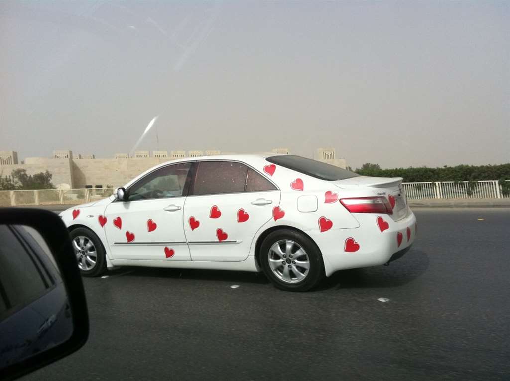 Valentine's car 13
