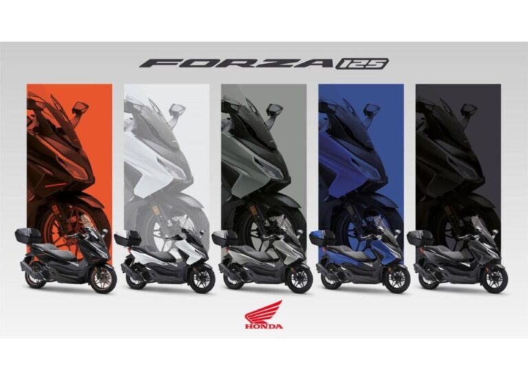 Τα premium scooter Forza, μικρού και μεσαίου κυβισμού, της Honda ανανεώνονται για το 2026 
